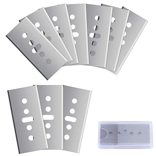 UCEC Utility Knife Blades, 10Pcs Box Cutter Replacement Blades | for UCEC Utility Knives with Storage Box - color: 10 Pack