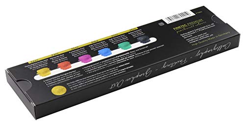 Finetech 610609 Pearl Cent Color Premium F7002 High Chroma, Set of 6 Colors - style: high chrome
