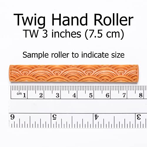 MKM Pottery Tools Wood Twig Rollers for Clay (Tw-33 Winter Woods) - color: Tw-33 Winter Woods
