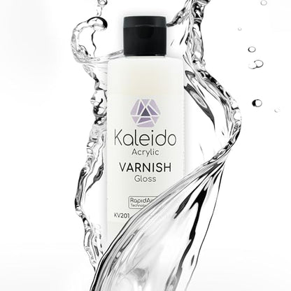 Kaleido Colorworks KV201 Gloss Clear Coat Set 210 ML - color: KV201 Gloss Clear Coat