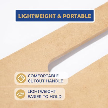 Falling in Art 19x25 Sketch Board with Sturdy Clip &Rubber Bands | Professional Art Drawing Board, Portable Artists Clipboard for Classroom, Studio Drawing, Outdoor Painting - size: 19X25"