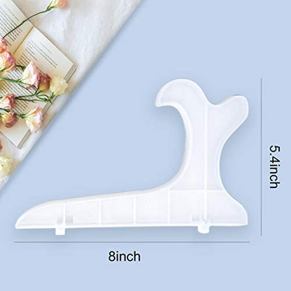 DILIBRA Display Stand Resin Mold Plate Stands Silicone Plate Holder | For Display, Epoxy Casting, Home Decoration,Pictures Frame, Fold-able Photo Frame, Artworks Display Holder,Resin Painting