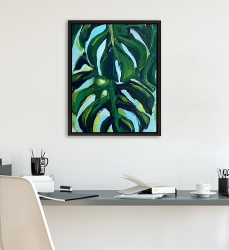 Kate and Laurel Sylvie Blank Framed Canvas Wall Art; 16x20 Black; Modern Empty Canvas for Paint-Your-Own Art; Ready to Paint Premium Canvas Already Framed - color: Sylvie Black