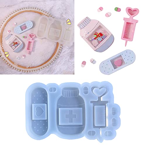 Silicone Shaker Mold Quicksand Epoxy Resin Casting Shaker Mould for Crafts