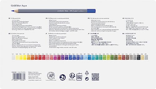 Faber-Castell Creative Studio Goldfaber Color Pencils (36 Count) - size: 36 Count (Pack of 1)
