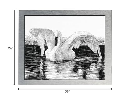AlumaComp Aluminum Archival Painting & Mounting Panel, 24x36, Double-Sided, 100% Archival, Acid-Free, 4mm Thick, for All Media - Ideal for Professional Photographers, Fine Artists, Graphic Artists - size: 24"x36"