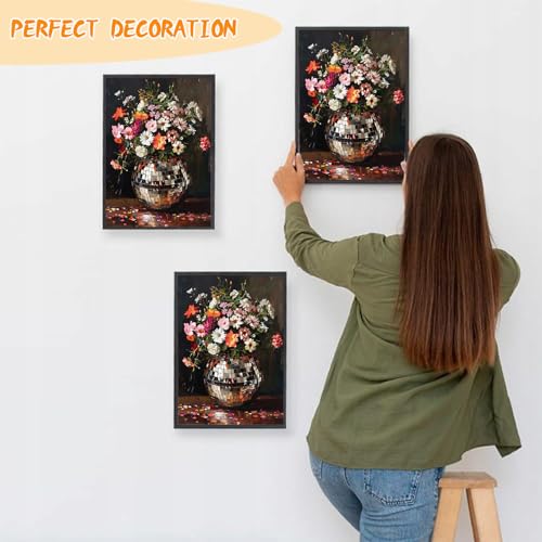GUMITOON Diamond Art Kits for Adults-Pink Bow Full Drill Diamond Dots Paintings for Beginners, Round 5D Paint with Diamonds Pictures Gem Art Painting Kits DIY Crafts Kits 12"x16" QCY-149 - color: QCY-164