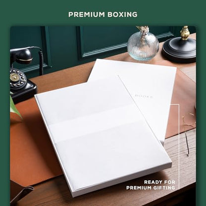 Beechmore Books A3 11.7x16.5 Mixed Media Sketchbook 160 GSM/98lb, Gift Box - color: Dartmouth Green, size: A3 - 11.7" x 16.5" Extra Large