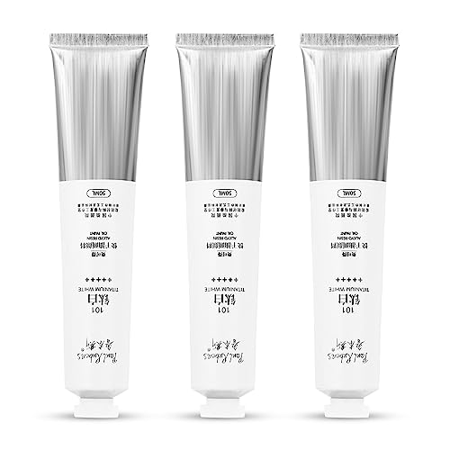 Paul Rubens Titanium White Oil Paint, 3 * 50ml Oil Colors with High Saturation, Large Capacity Tubes, Faster Drying Time with Creamy Texture and Consistency for Artists, Students, Beginners | Oil Colors with High Saturation, Large Capacity Tubes, Creamy T