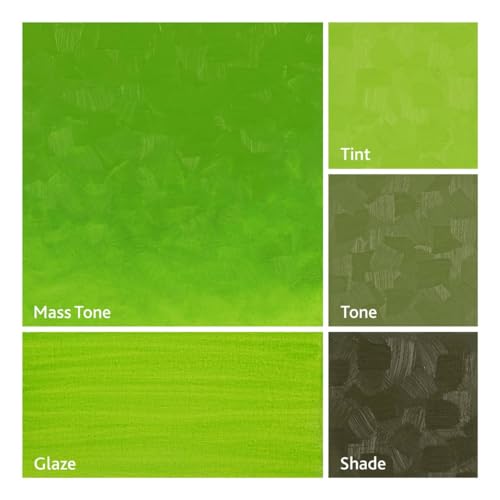 Tusc & Pine Artist Oil Paint - Cinnabar Green Light, 40 ml, Non-Yellowing, Rich & Creamy Consistency, Maximum Pigment Load, Small Batch Milled Oil Paints Made in the USA - color: Cinnabar Green Light, size: 1.35 Fl Oz (Pack of 1)