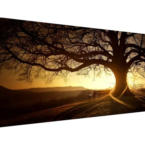 COHAYISY Large Diamond Art Kits for Adults - Tree of Life Diamond Painting Kits for Adults, DIY Full Drill Tree of Life Diamond Art Painting, Gem Painting Kit for Wall Decor 27.5 X 15.7 Inch - color: 25-51 Tree of Life