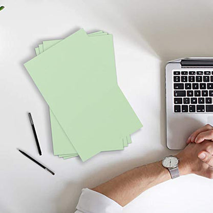 JAM PAPER Extra Heavy Weight 110lb Cardstock - 11 x 17 Tabloid Coverstock - Green - 50 Sheets/Pack - color: Green, size: 11" x 17"