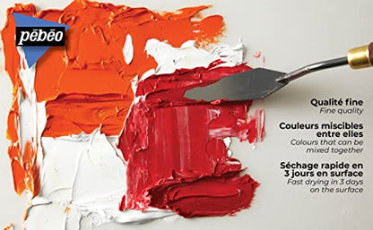 Pébéo - Fine Oil XL 200 ML - Oil Painting Bright Orange - Oil Painting Pébéo - Bright Orange 200 ml - color: Bright Orange