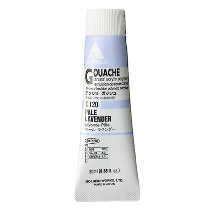 Holbein Acryla Gouache 20ml Pale Lavender