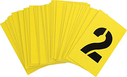 Hillman 847026 2-Inch Numbers, Letters, and Punctuation Combo Stencil Set - size: 2 Inch