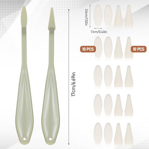 Blending Stump, 29 Pack Tortillions Blending-Pencil Oil Pastel Sandpaper Pencil Sharpener with 20 Pcs Sponge Heads Oil Pastel Blending Tools for Artist Student Sketch Drawing Supplies