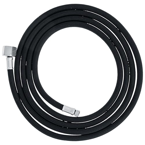 Master Airbrush 6 Foot Braided Airbrush Hose | Only Fits Paasche 1/4” NPT & 1/4" BSP Air Brush Hose Adapter Fitting Connectors for Regulator Compressor - size: 6' (1/4" Paache Fittings)