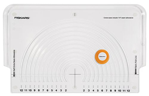 Fiskars Fabric Circle Cutter, Cut Circles in Fabric Without Tracing
