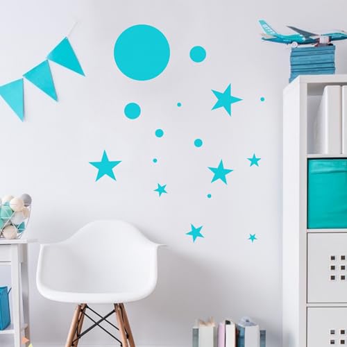 Round Stencil, 8 PCS Different Size Round Stencils, Template Stencil, Large Stencil for Spray Painting, Painting Template for Fabric Walls Arts Paper - style: round