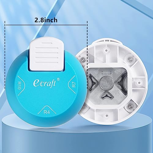 Paper Corner Rounder Punch : 3 in 1 (R4mm, R7mm, R10mm) - Corner Cutter for Paper Crafts, Laminate, Photo, DIY, Card Making and Scrapbooking