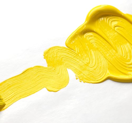 GOLDEN OPEN Slow-Drying Acrylics, Cadmium Yellow Medium, 5 fl oz. tube, Professional Acrylic Paint, Semi-Opaque - color: Cadmium Yellow Medium, size: 5 Fl Oz (Pack of 1)