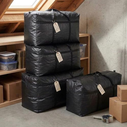 Heavy Duty Storage Bag with Handles for Moving & Storage (46Gal - 1 Pack) - size: 46Gal/173L