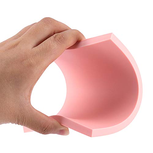 ZOENHOU 20-Count 4 x 6 Inch Pink Soft Rubber Carving Blocks, Crafts Stamping Blanks, Linoleum Blocks for Printmaking - color: Pink