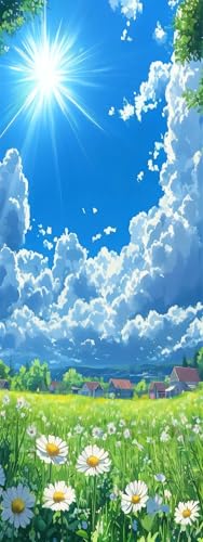 ZHUMUTO Large Diamond Painting Kits for Adults Daisy Meadow - color: LZMT049