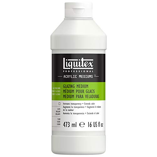 Liquitex Professional Fluid Medium, 473ml (16-oz), Glazing Medium - color: Glazing, size: 16 Fl Oz (Pack of 1), style: 16-oz