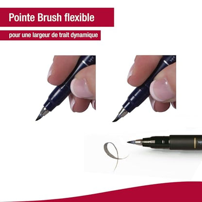 Tombow Fudenosuke Brush Pen, Soft Tip, Black (Pack of 4) - size: 1 Count (Pack of 4), style: Soft