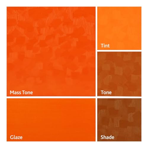 Tusc & Pine Artist Oil Paint - Cadmium Orange, 40 ml, Non-Yellowing, Rich & Creamy Consistency, Maximum Pigment Load, Small Batch Milled Oil Paints Made in the USA - color: Cadmium Orange, size: 1.35 Fl Oz (Pack of 1)