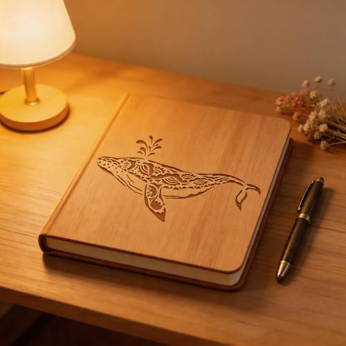 TIAMECH A4 Reusable Mandala Whale Stencil for Painting - style: Mandala Whale