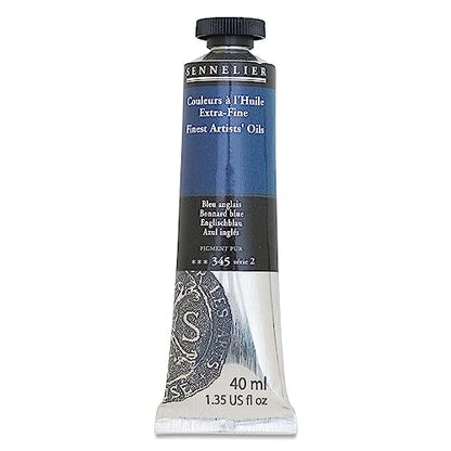SENNELIER Artists' Extra Fine Oil, 40 ml Tube, Series 2, Bonnard Blue, (10-130411-345) - color: Bonnard Blue, size: 1.35 Fl Oz (Pack of 1)