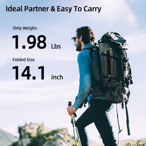 Fotopro 62 Inch Carbon Fiber Tripod for Camera Ultralight Travel Camera Tripod Max Loads Up 22lbs X-Aircross 3 Green - color: Green