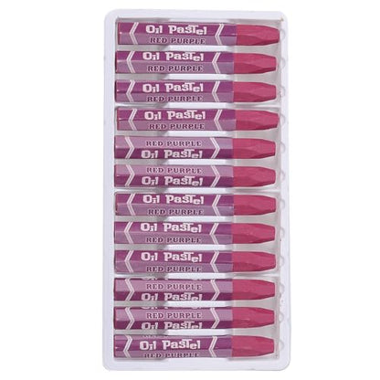 PATIKIL Purple Red Oil Pastels, 36Pcs Soft Oil Crayons Pastels Stick Vibrant and Creamy Art Supplies Bulk for Artists Beginners Art Painting Drawing Blending Graffiti Gallery - color: Purple Red
