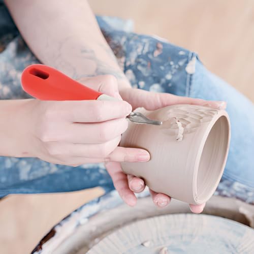 Linoleum Cutter Stamp Making Kit - Rubber Carving Tools | Lino Cutter Set, Block Printing Starter Set with Lino Cutters for DIY Crafts, Scrapbooking, Printmaking