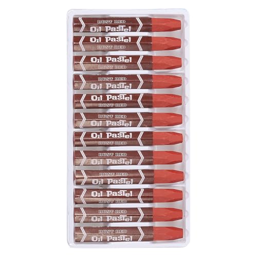 PATIKIL Brown Oil Pastels, 24Pcs Soft Oil Crayons Vibrant and Creamy Pastels Stick Art Supplies for Art Painting Drawing Blending Graffiti for Artists Beginners - color: Brown