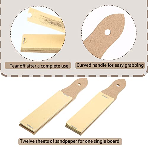 Sandpaper Sharpener Sketch Sandpaper Pencil Sharpeners for Artists Charcoal Pencil Pointer for Adults Teens Pastel Sticks Drawing Tool (9)