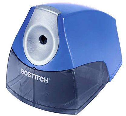 Bostitch Office Electric Pencil Sharpener for Classroom & Desk Use, Heavy-Duty Stall-Free Motor, High-Capacity Shavings Tray, Dark Blue - color: Dark Blue