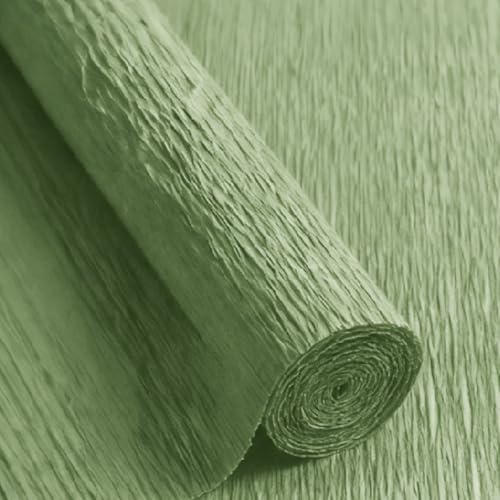 Crepe Paper Roll 8.2ft Long 17 Inch Wide for Wedding Ceremony Various Large Festivals Decoration (23) - color: 23