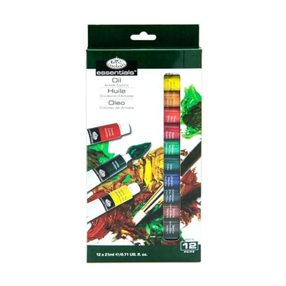 Royal & Langnickel Oil Color Artist Tube Paint, 21ml, 12-Pack - size: 12 Pack