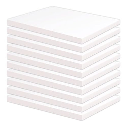 Multi Purpose XPS Foam Board, 10 Pack 11.7x7.8x0.4in Polystyrene Craft Foam - size: 11.7x7.8x0.4in-10pcs