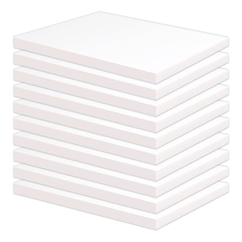Multi Purpose XPS Foam Board, 10 Pack 11.7x7.8x0.4in Polystyrene Craft Foam - size: 11.7x7.8x0.4in-10pcs