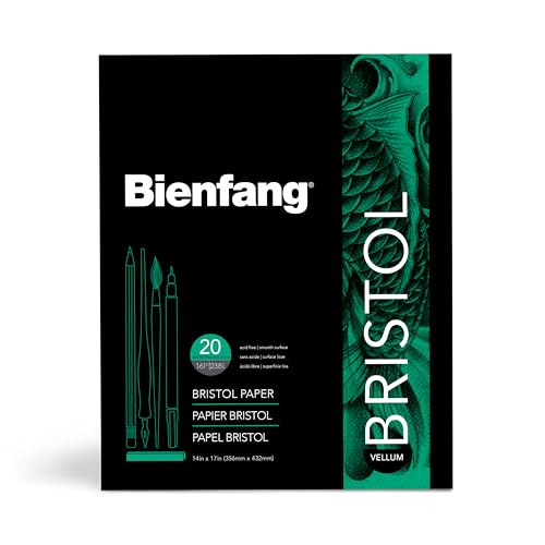 Bienfang Bristol Pad - Vellum, 14 x 17