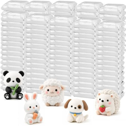 VioraWhite 150 Pcs Air Dry Clay Bulk Modeling Clay for Kids Lightweight Foam Modeling Clays DIY Molding Clays for Kids Adults Crafts Gifts School Project Supplies (White) - color: White