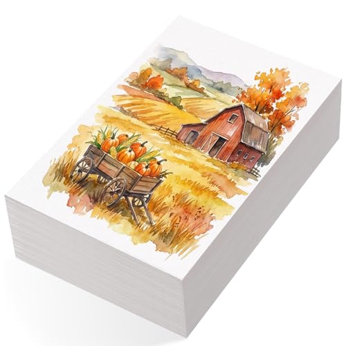 240 Sheets Watercolor Paper, 2.5 x 3.5 in, 110 Lb/230 GSM, White | Cold Press Paper, Good Absorption, Reduced Warping, for Cards, Invitations, Kids, Students, and Beginners - size: 2.5x3.5 Inch