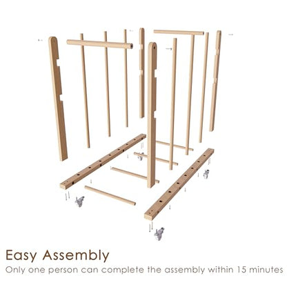 Art Storage Rack, Art Canvas Storage, Art Drying Rack, Canvas Boards Rack Art Storage with Handle & Caster Wheels for Drawing Board, Panel, Paper Pad for Art Studios, Artworks, Gallery - size: 18"D x 39.5"W x 32.5"H