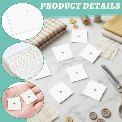 1000 PCS 1" Square Paper Piecing Templates, Quilting Templates Accessories for DIY Patchwork Crafts and Sewing Supplies﻿ - size: 1 Inch-1000pcs Square
