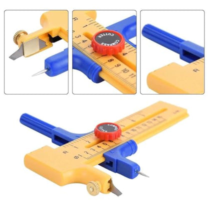 Circle Cutter Rotary Paper Trimmer Foam Core Round Draw Picture Cutting Knife Tool Picture Paper Craft Supplies