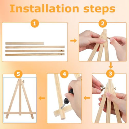 Framed Paint by Numbers Kit for Adults with Wooden Easel, Book, 16x16 inch - color: Book with Frame